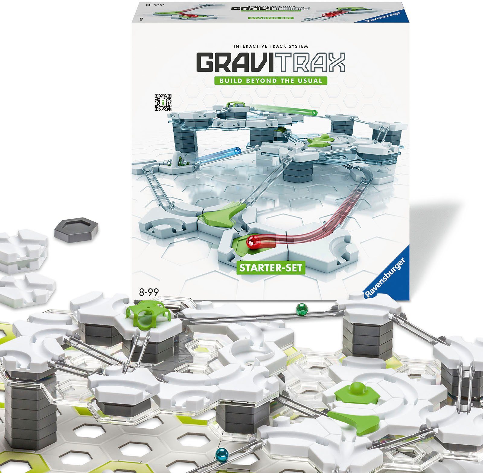 Ravensburger Kugelbahn-Bausatz GraviTrax, Starter-Set, Made in Europe; FSC® - schützt Wald - weltweit