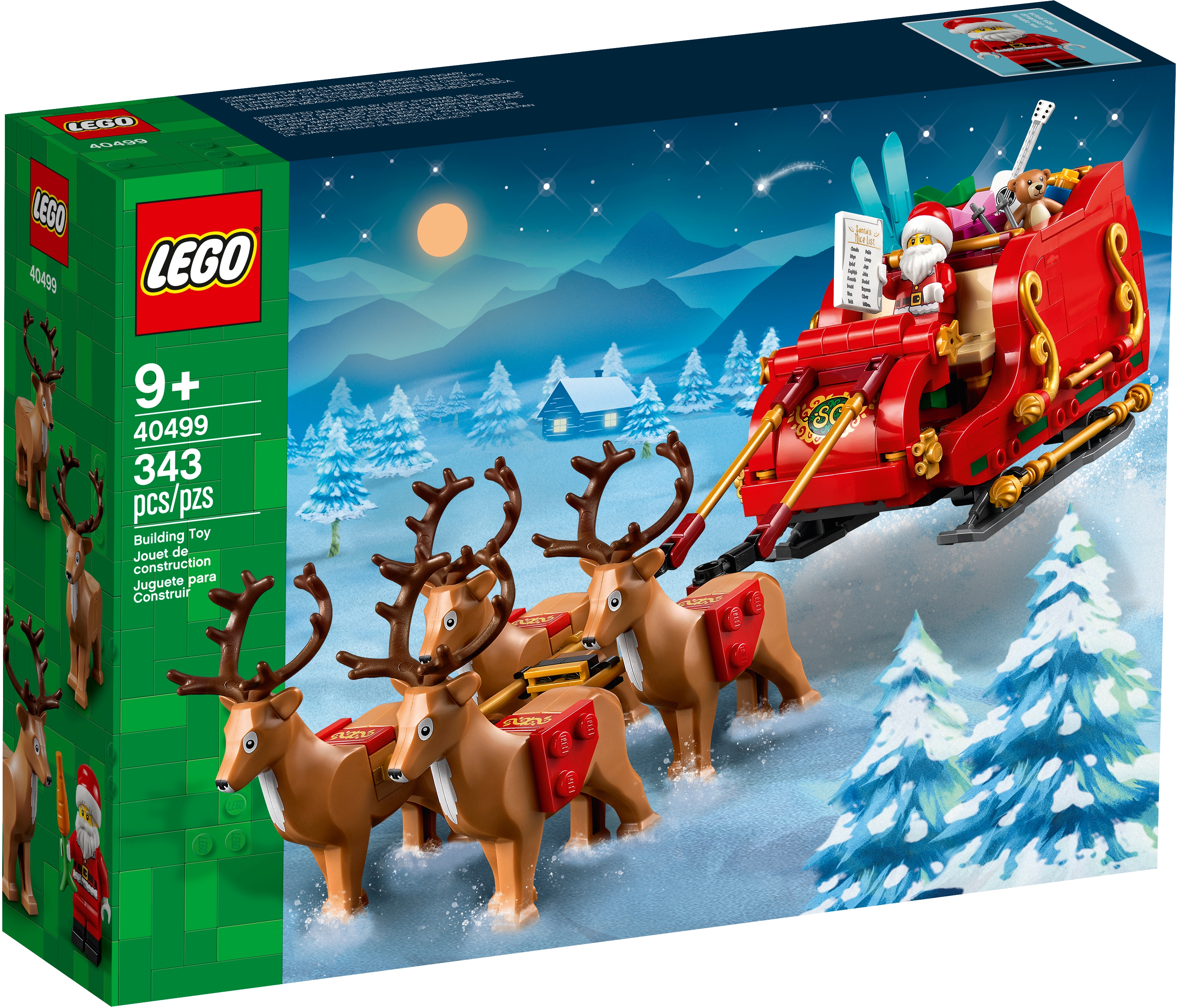 Schlitten des Weihnachtsmanns 40499