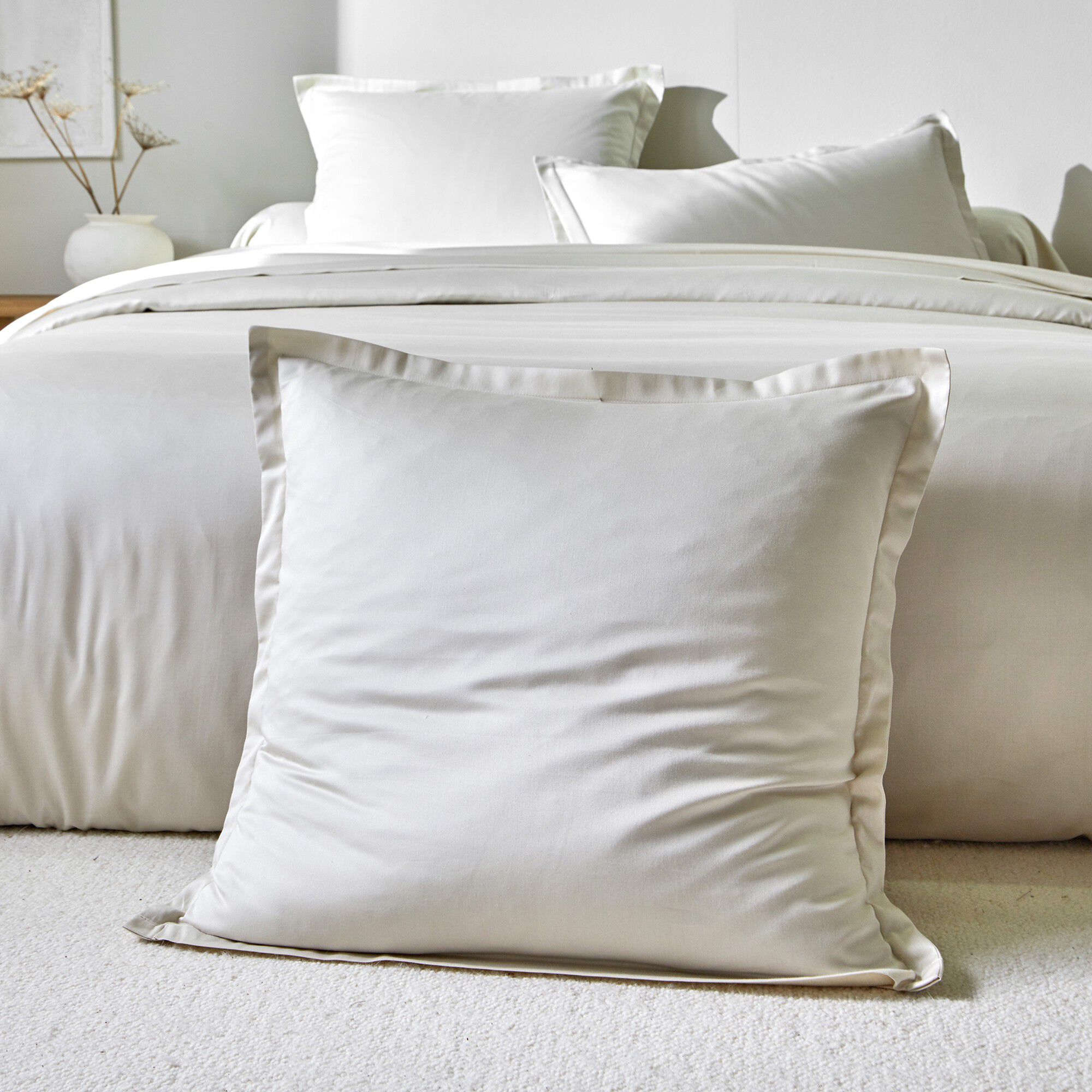 Linge de lit satin uni