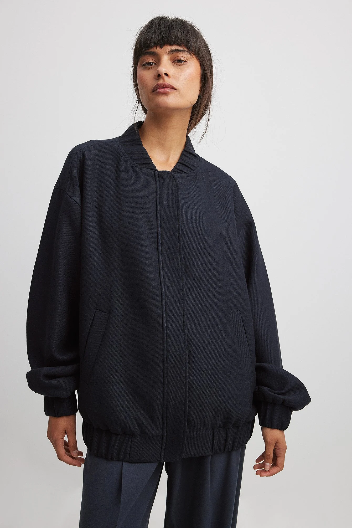 Oversize-Bomberjacke