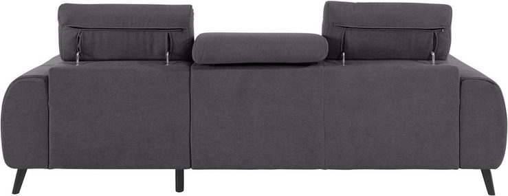 COTTA Ecksofa Mia, 3-tlg.-Kissen-Set, Recamiere, wahlweise mit oder ohne RGB-Beleuchtung