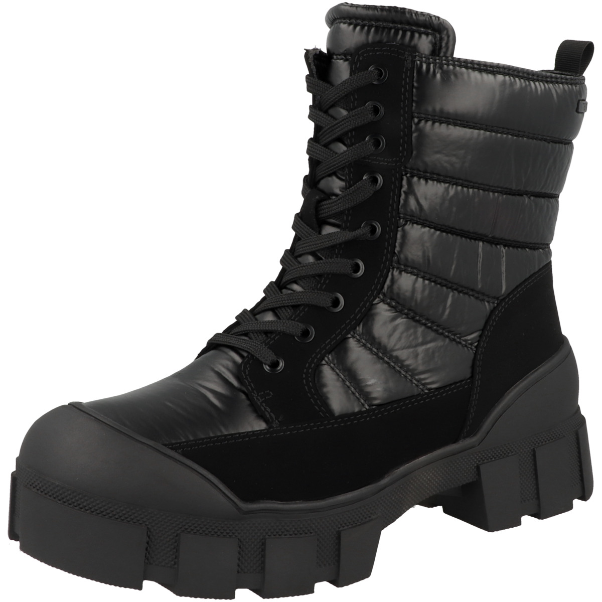 CAPRICE 9-26220-29 Schnürboots schwarz