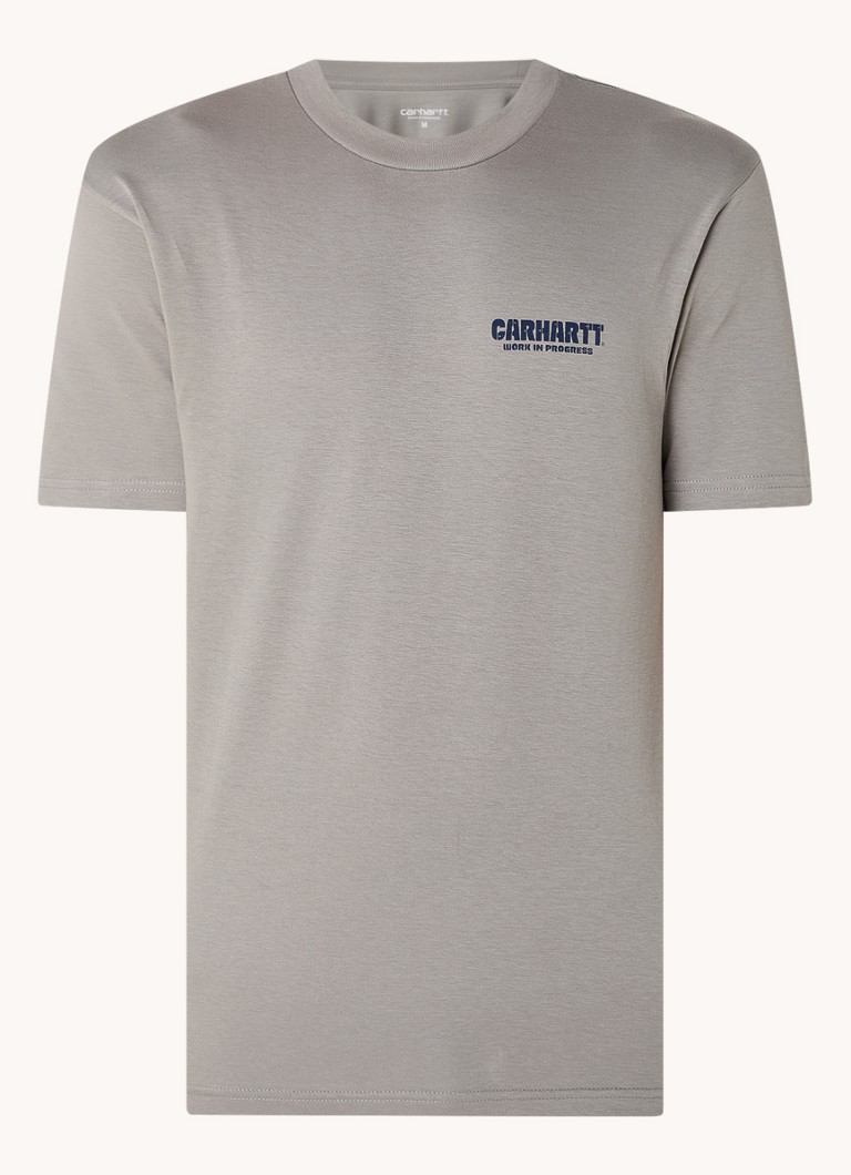 Carhartt WIP  Trade T-shirt van biologisch katoen met logo- en backprint