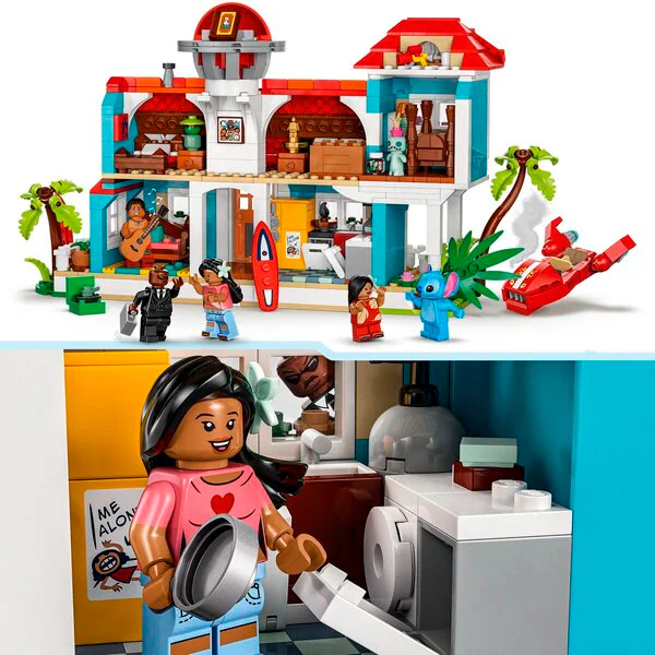 LEGO Disney 43268 Lilo ja Stitch Rantahuvila