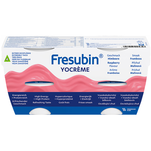 FRESUBIN YOcreme Himbeere  4X125 g  Creme