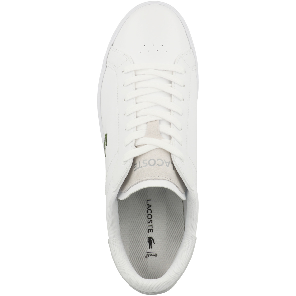 Lacoste Powercourt Logo Sneaker Low weiss