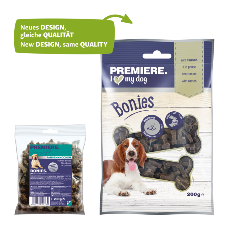 PREMIERE Snacks PREMIERE Bonies 200g Pansen