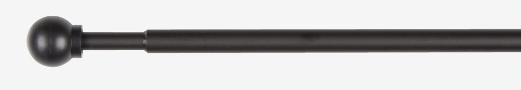 Varão de cortina BATALDEN BATALDEN Ø10mm 80-145cm preto
