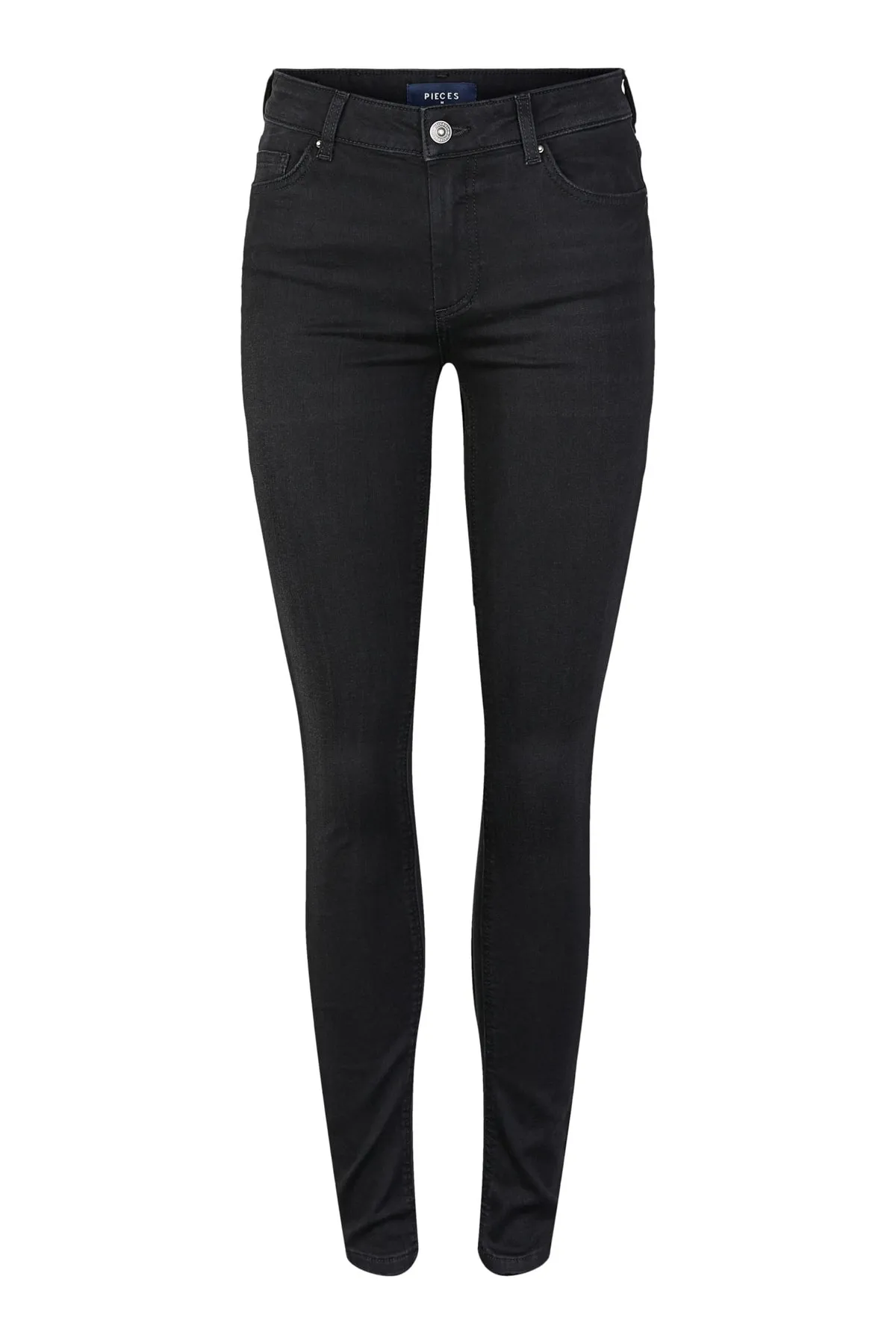PIECES  Jeans - Schwarz - Skinny
