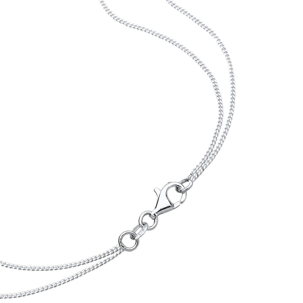 Elli Elli by Julie & Grace Collier Femme Plume Boho Festival avec Cristal en Argent St collier