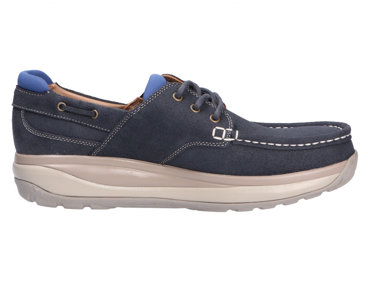 JOYA Komfort Schnürer blau Herren Schnürschuhe