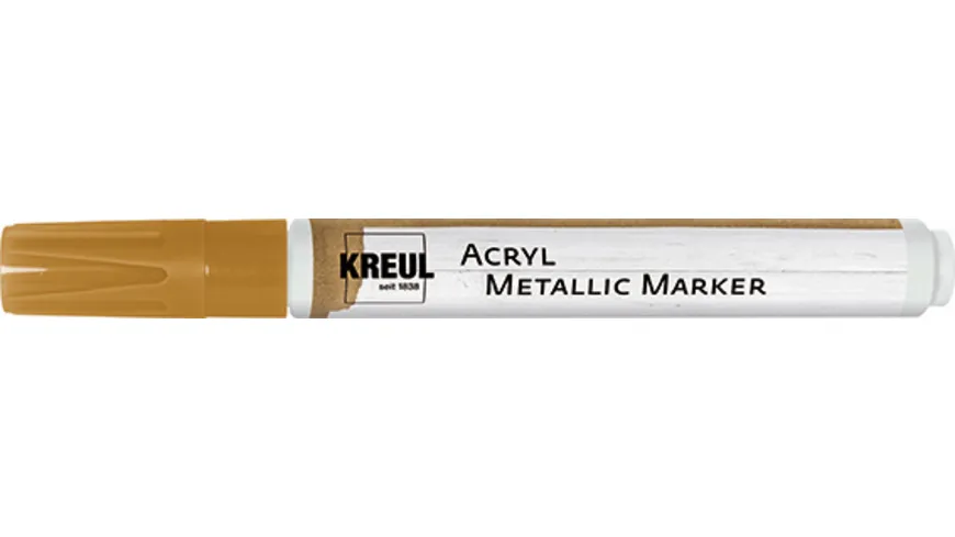 KREUL Acryl Metallic Marker medium Gold