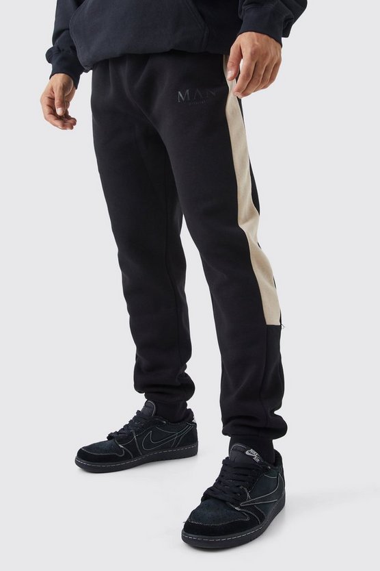 Man Jogginghose mit Seitenstreifen