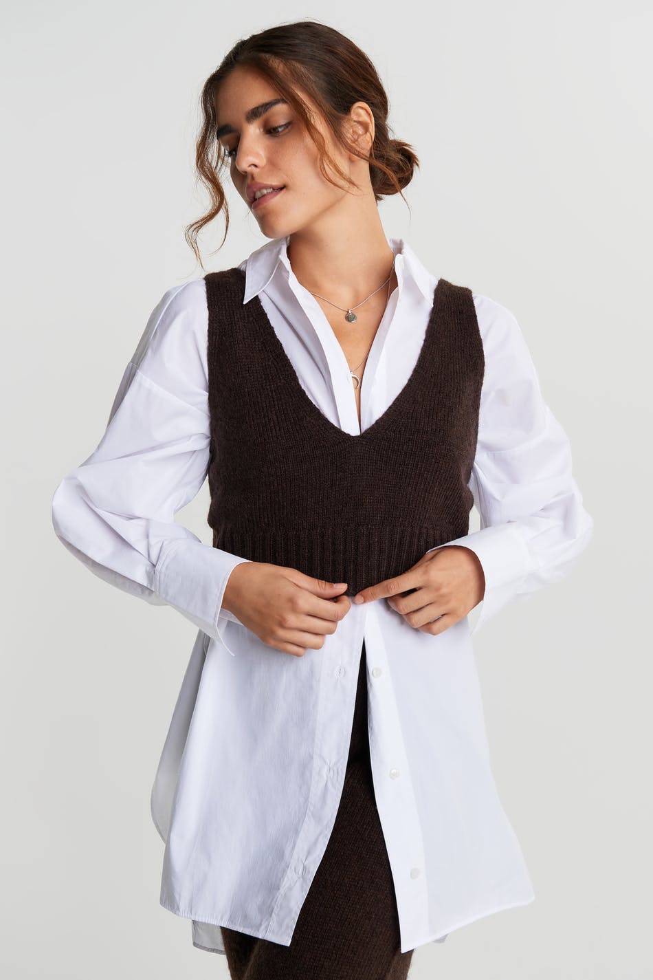 Aino knitted singlet