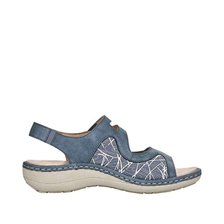 REMONTE Klassische Sandalen blau