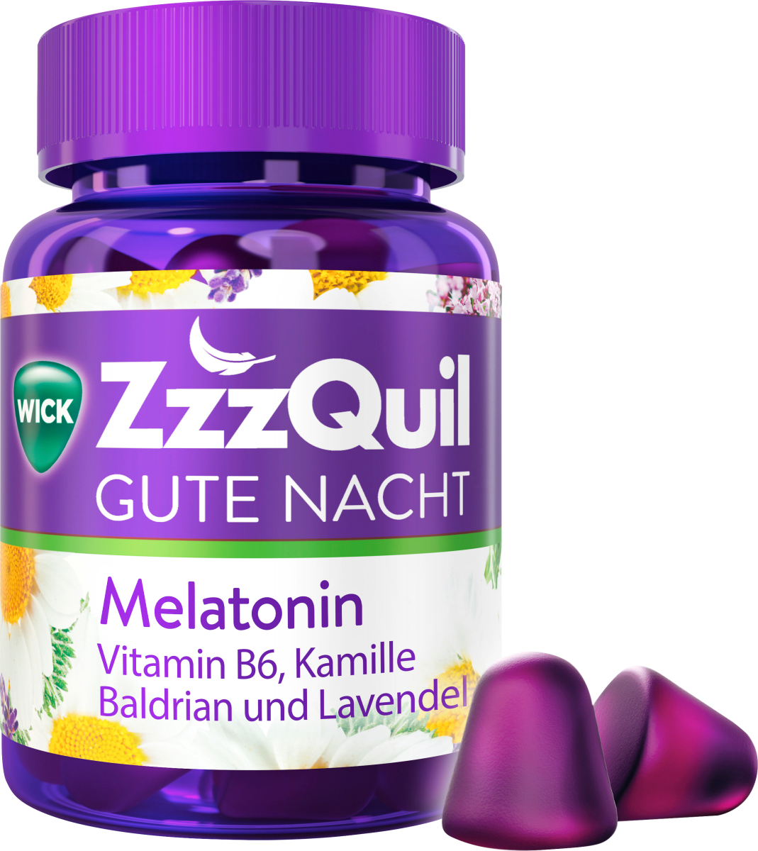 Weichgummis zzzQuil gute Nacht 30 Stück, 90 g