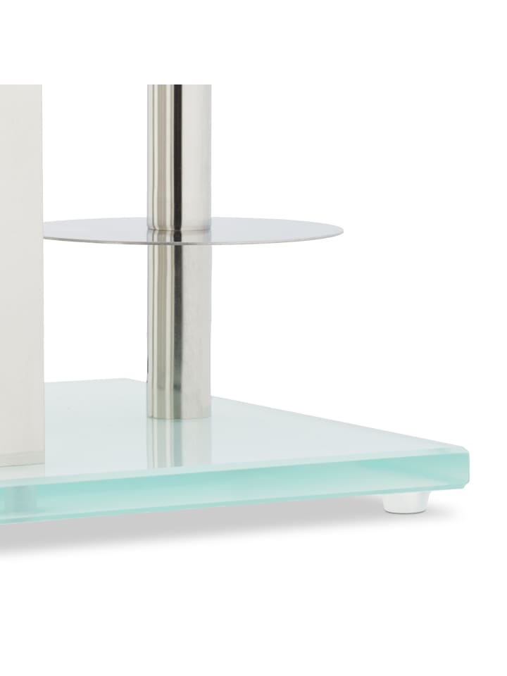relaxdays WC Garnitur in Silber - (B)24 x (H)66 x (T)18 cm günstig kaufen onesize