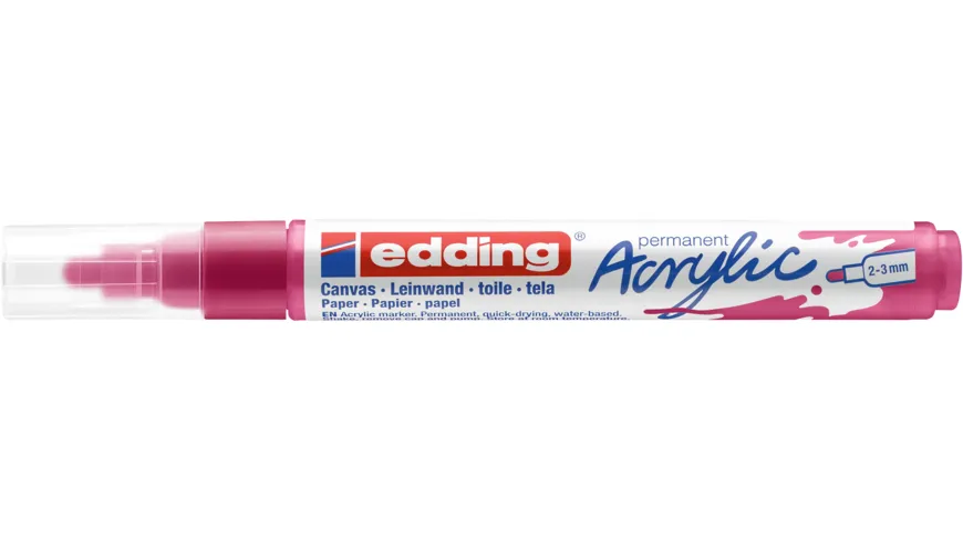 edding Acrylmarker 5100 medium telemagenta telemagenta