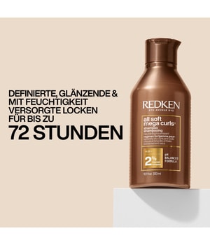 Redken All Soft Mega Curls Haarshampoo-300 ml