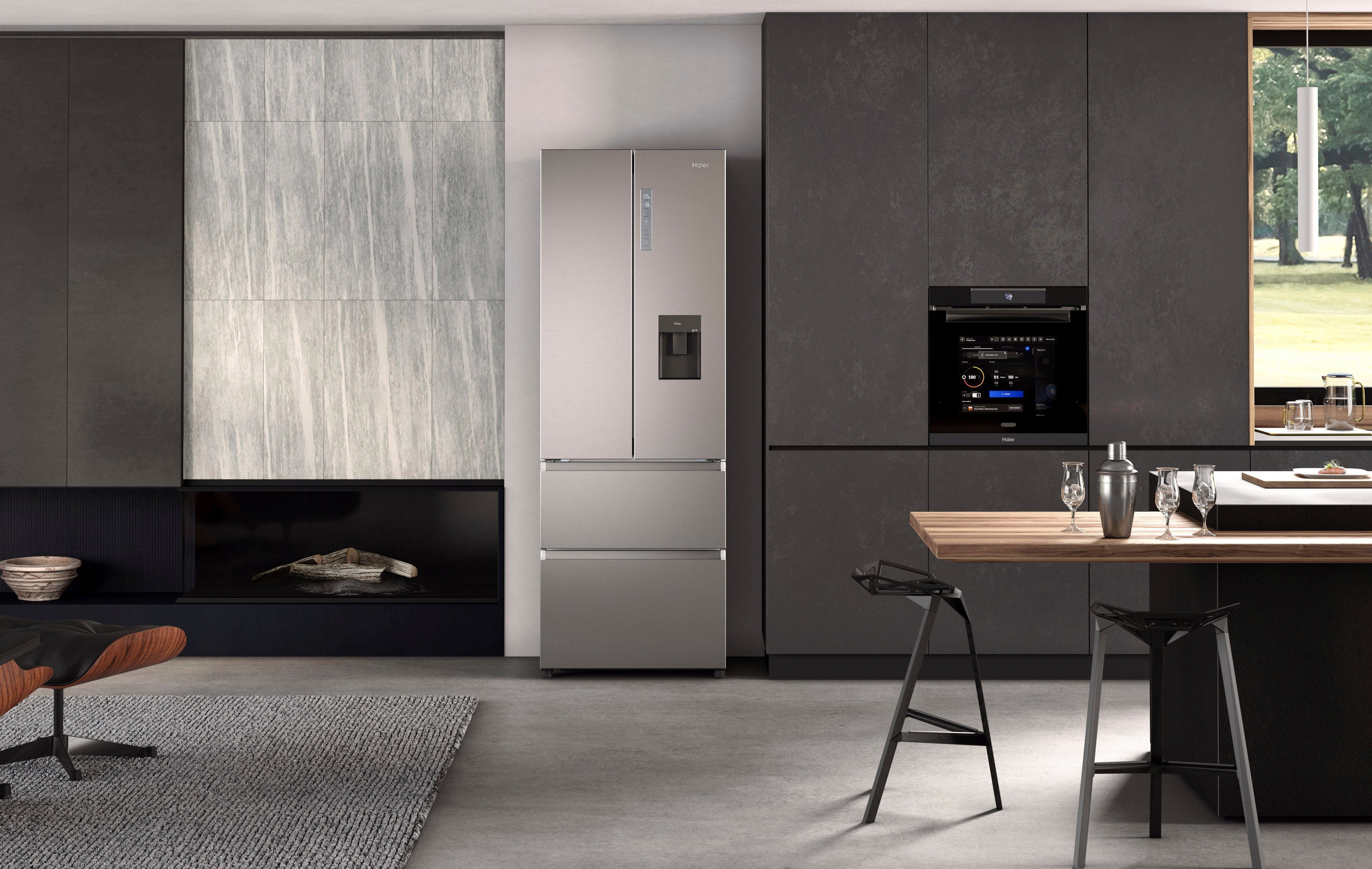 Haier French Door HFW7720EWMP, 200,6 cm hoch, 70 cm breit