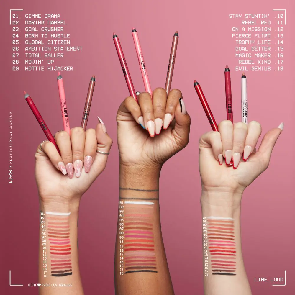 NYX Line Loud Evil Genius ајлајнер за усне
