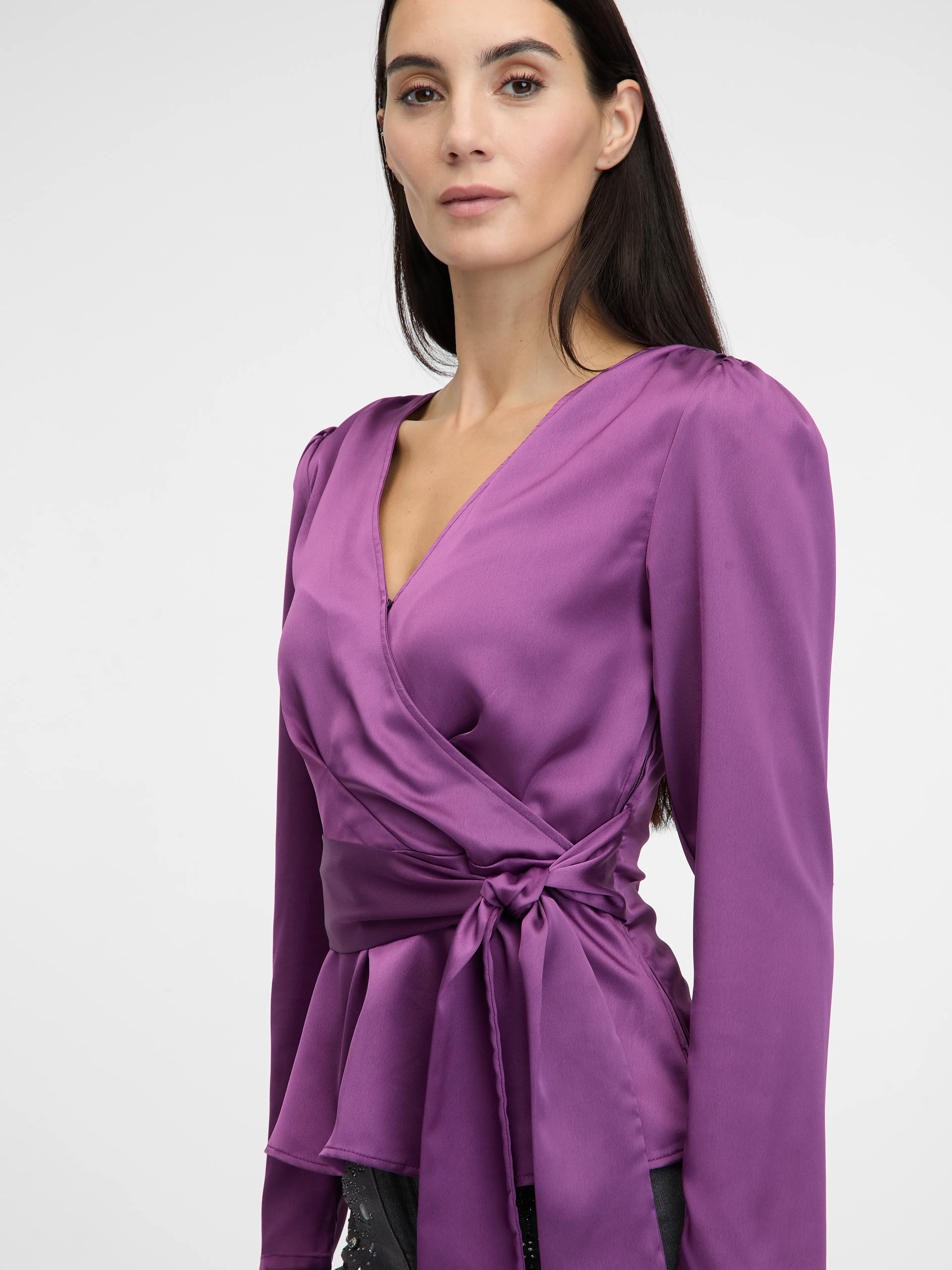 Violette Damenbluse ORSAY