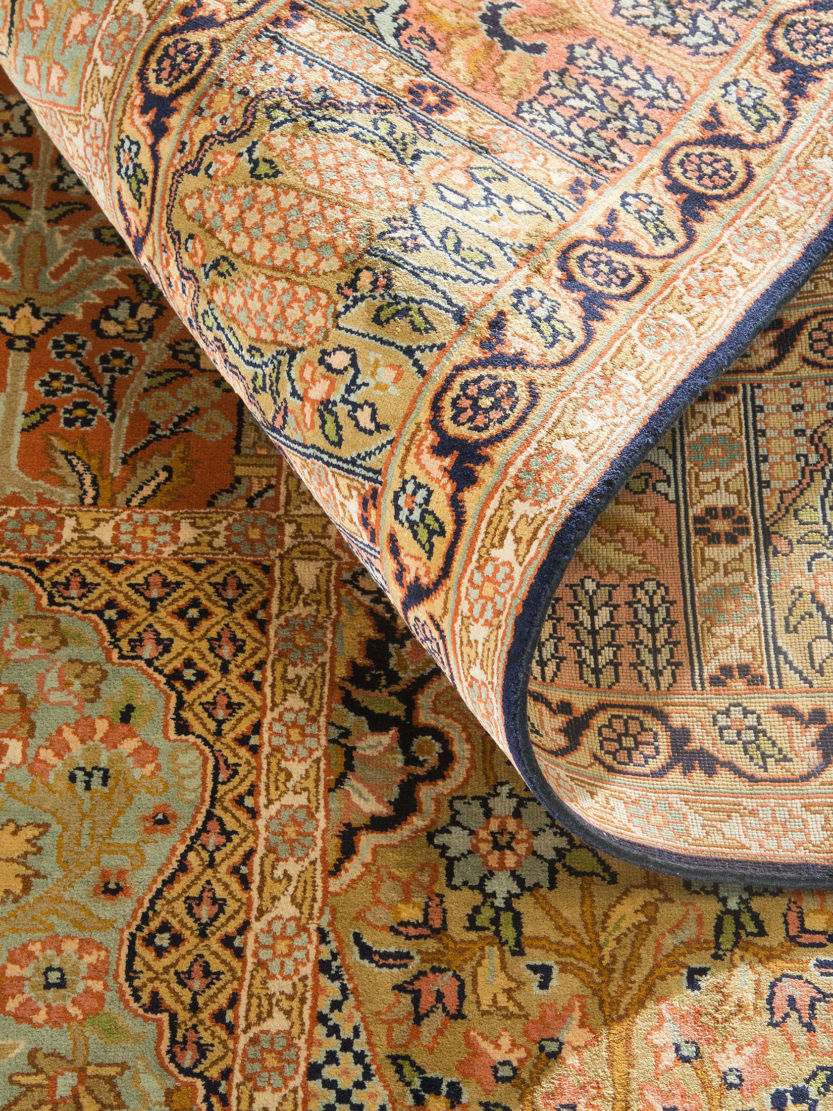 Kaschmir Seide 18/18 ca. 158 x 210 cm, Unikat / Einzelstück