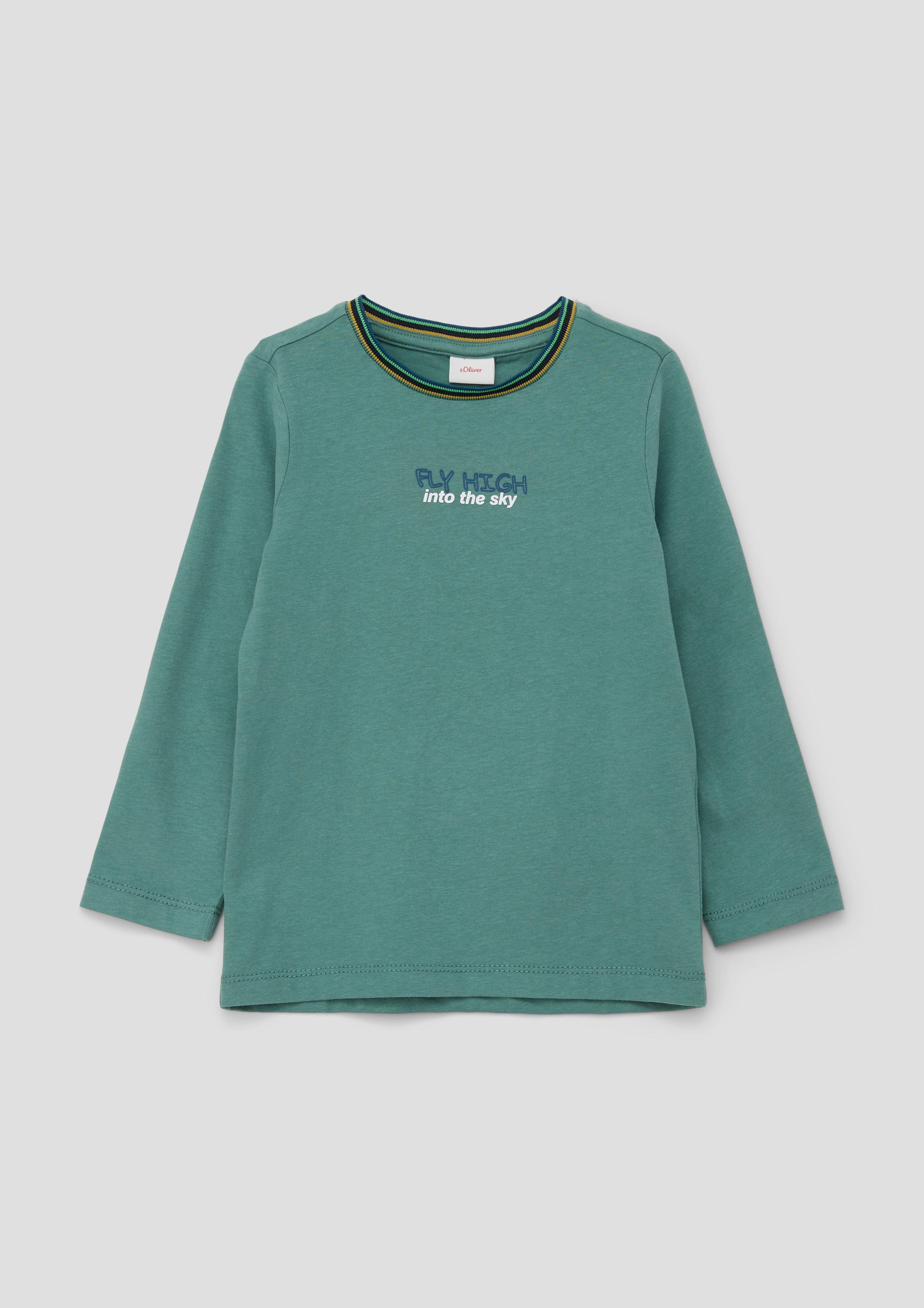 Longsleeve mit Schrift-Print  2134229-6576