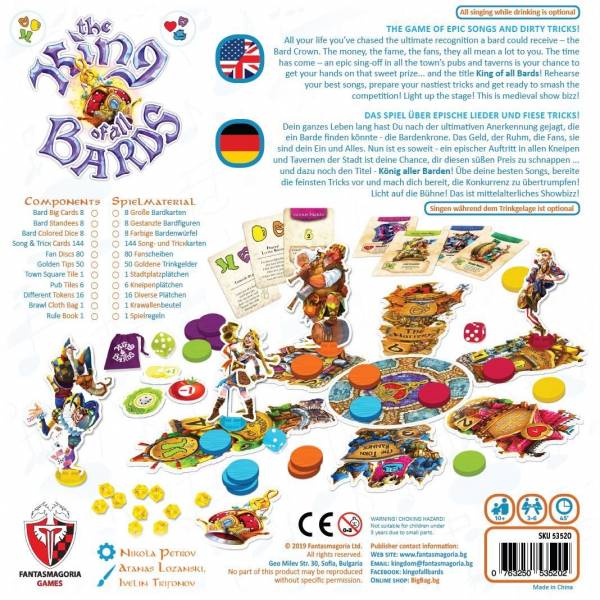 The King of all Bards (deutsch/engl.)