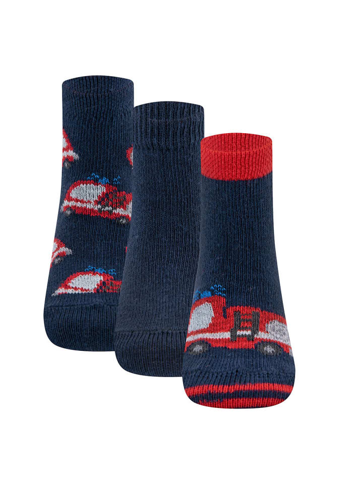 ewers 3er-Set Socken 3er Pack Feuerwehr in navy günstig kaufen