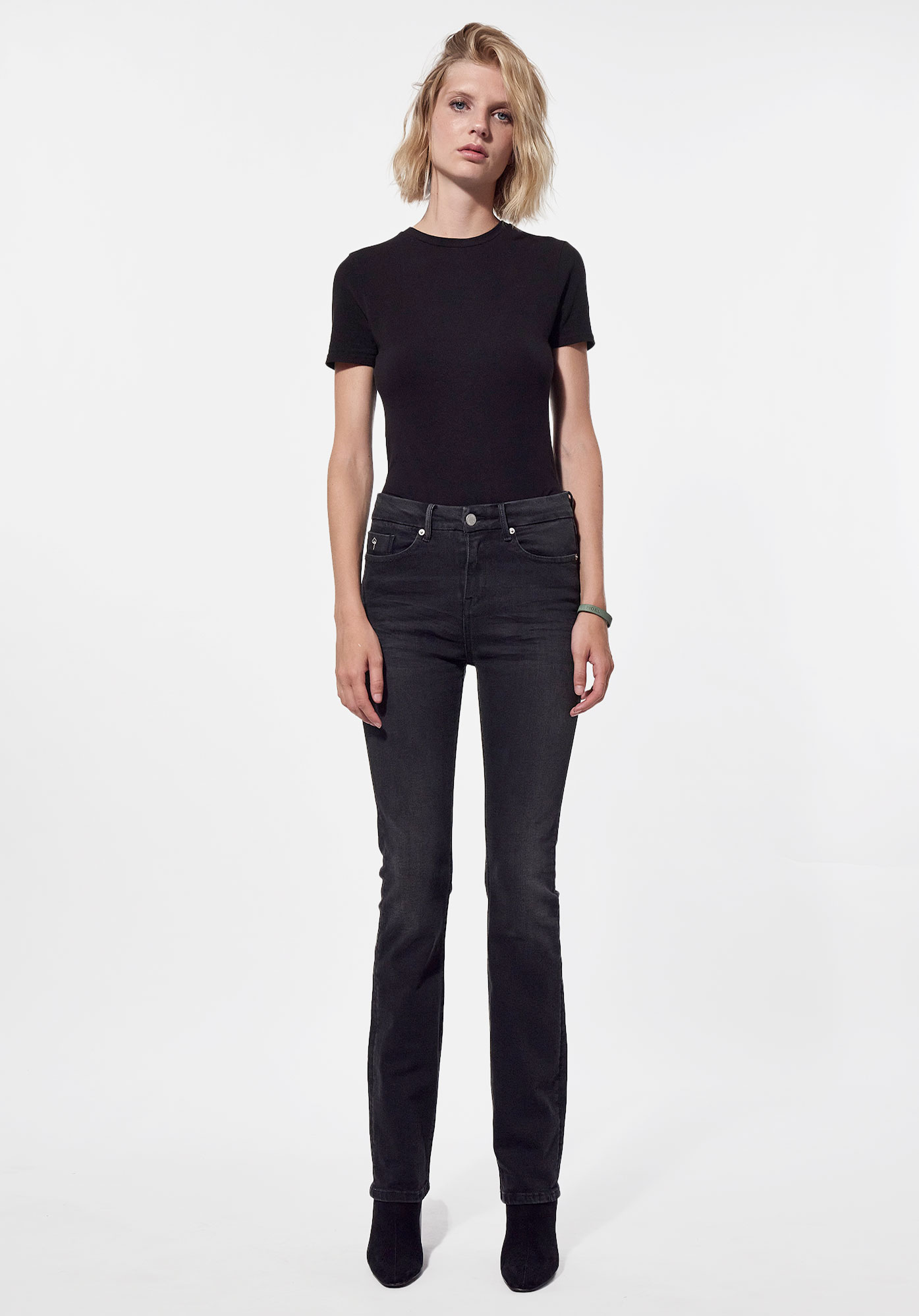 FIDEL  Jean demi slim Femme