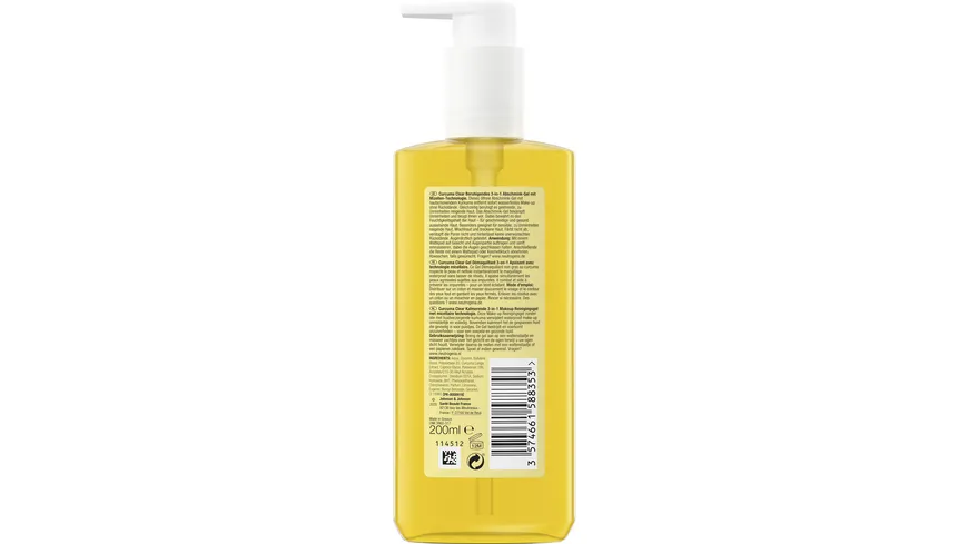 Neutrogena Curcuma Beruhigendes 3in1 Abschmink-Gel 200 ml