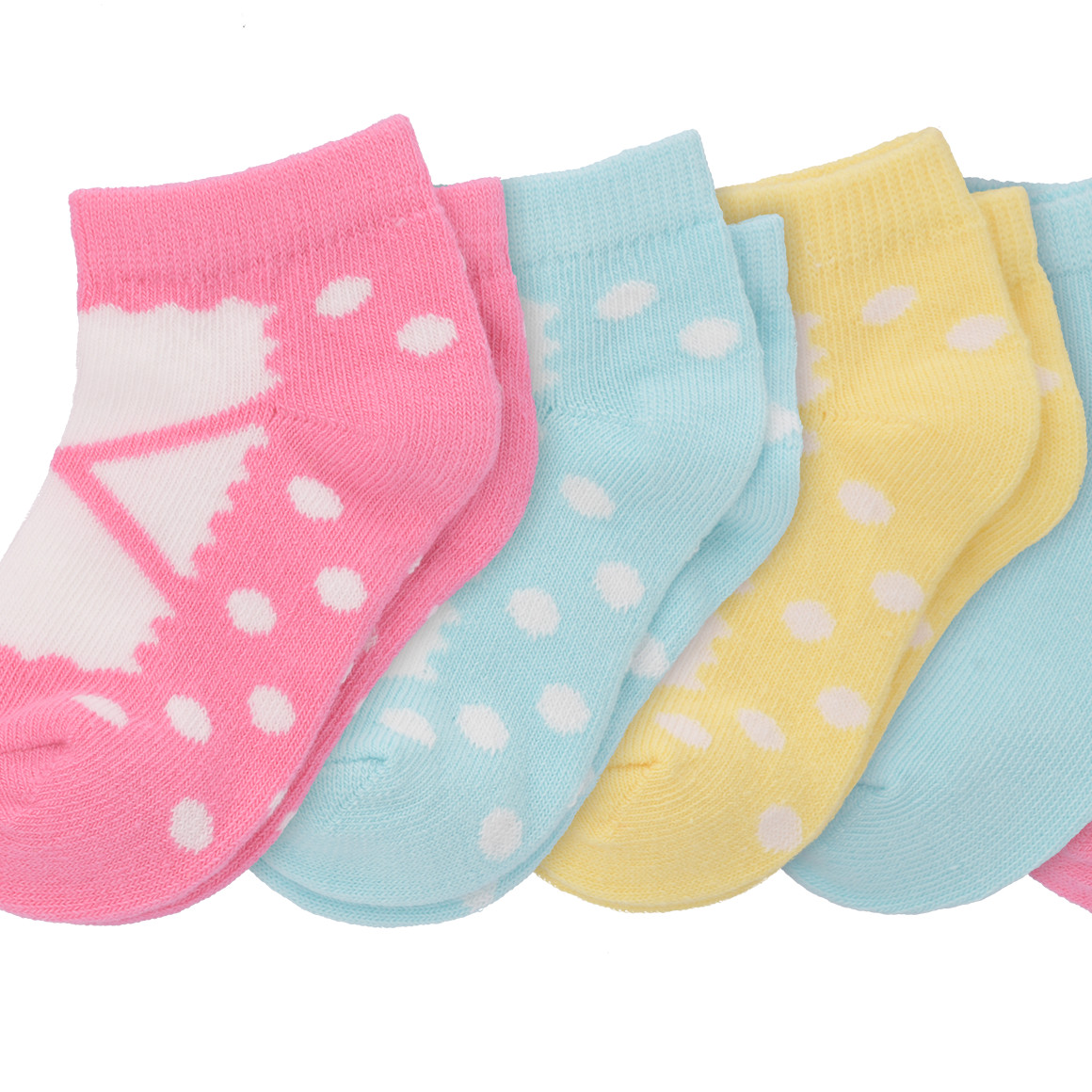 5 Paar Baby Sneaker-Socken im Set