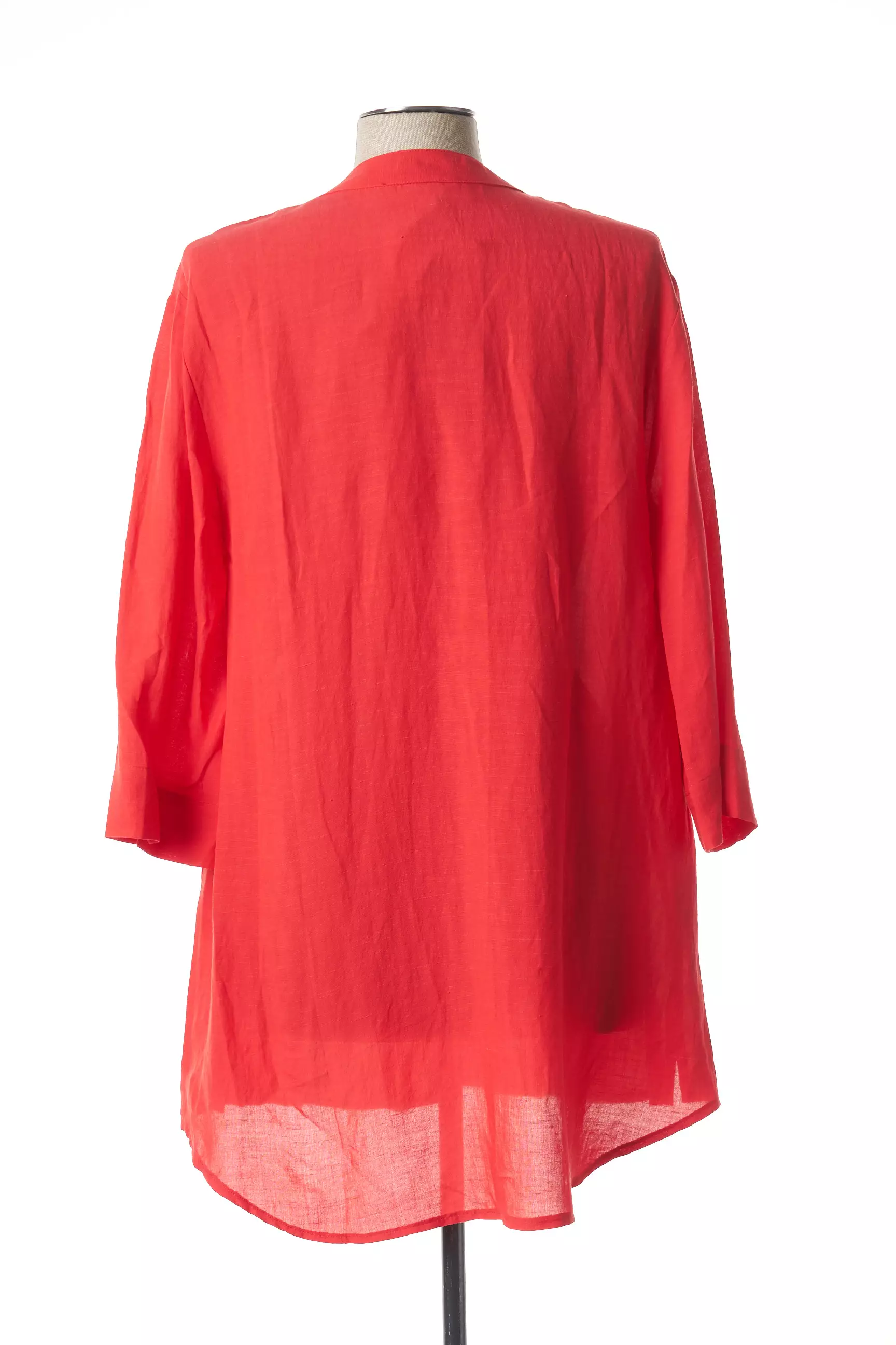 Orto Botanico Tuniquemanchelongue Femme couleur rouge