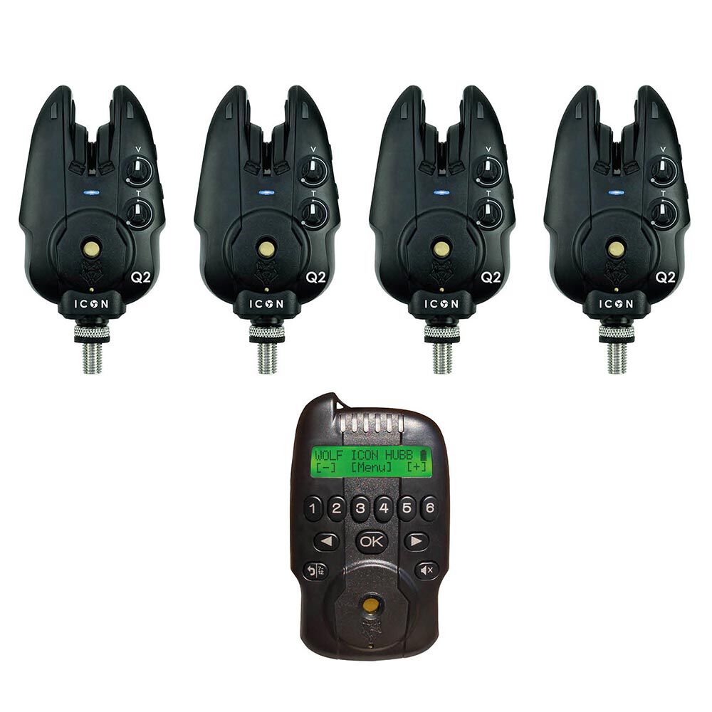Wolf Icon Q2 4-detectorset + Hubb-bedieningspaneel