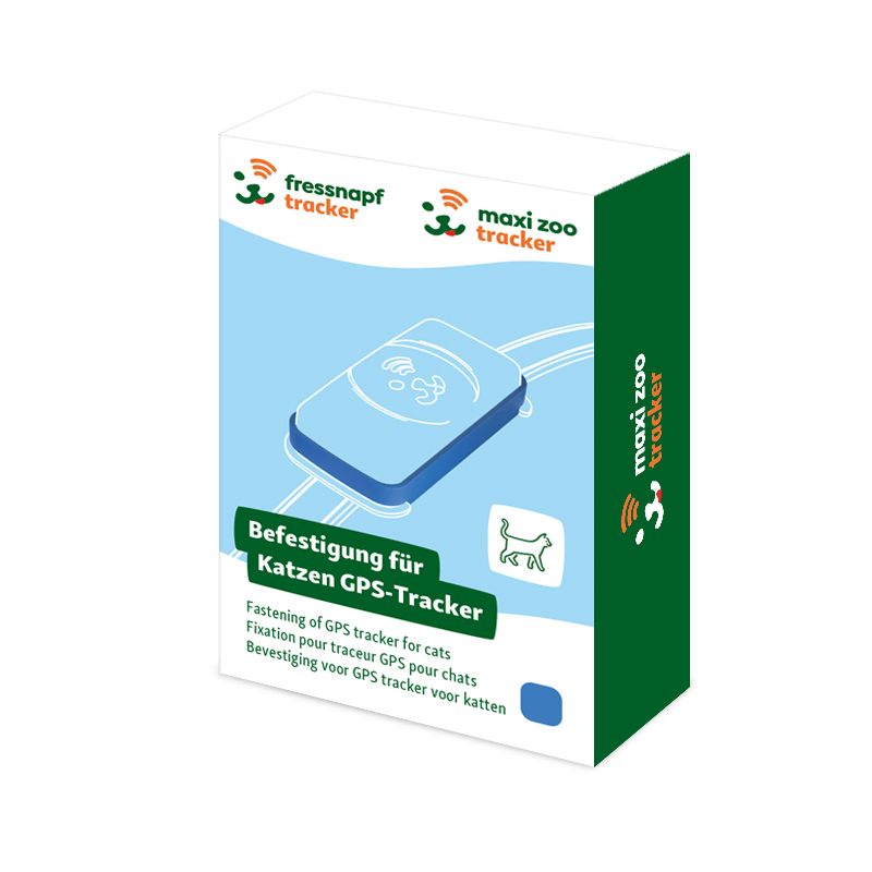Fressnapf Geschirre & Leinen Fressnapf Befestigungsrahmen für Fressnapf GPS-Tracker Katze blau