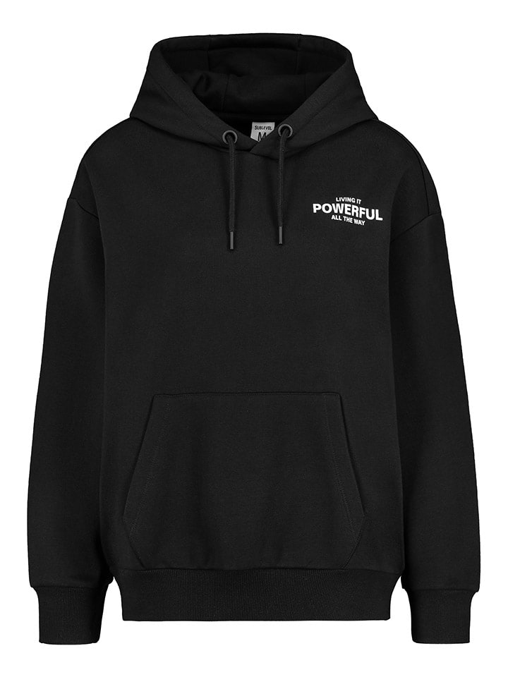 Sublevel Hoodie in Schwarz günstig kaufen
