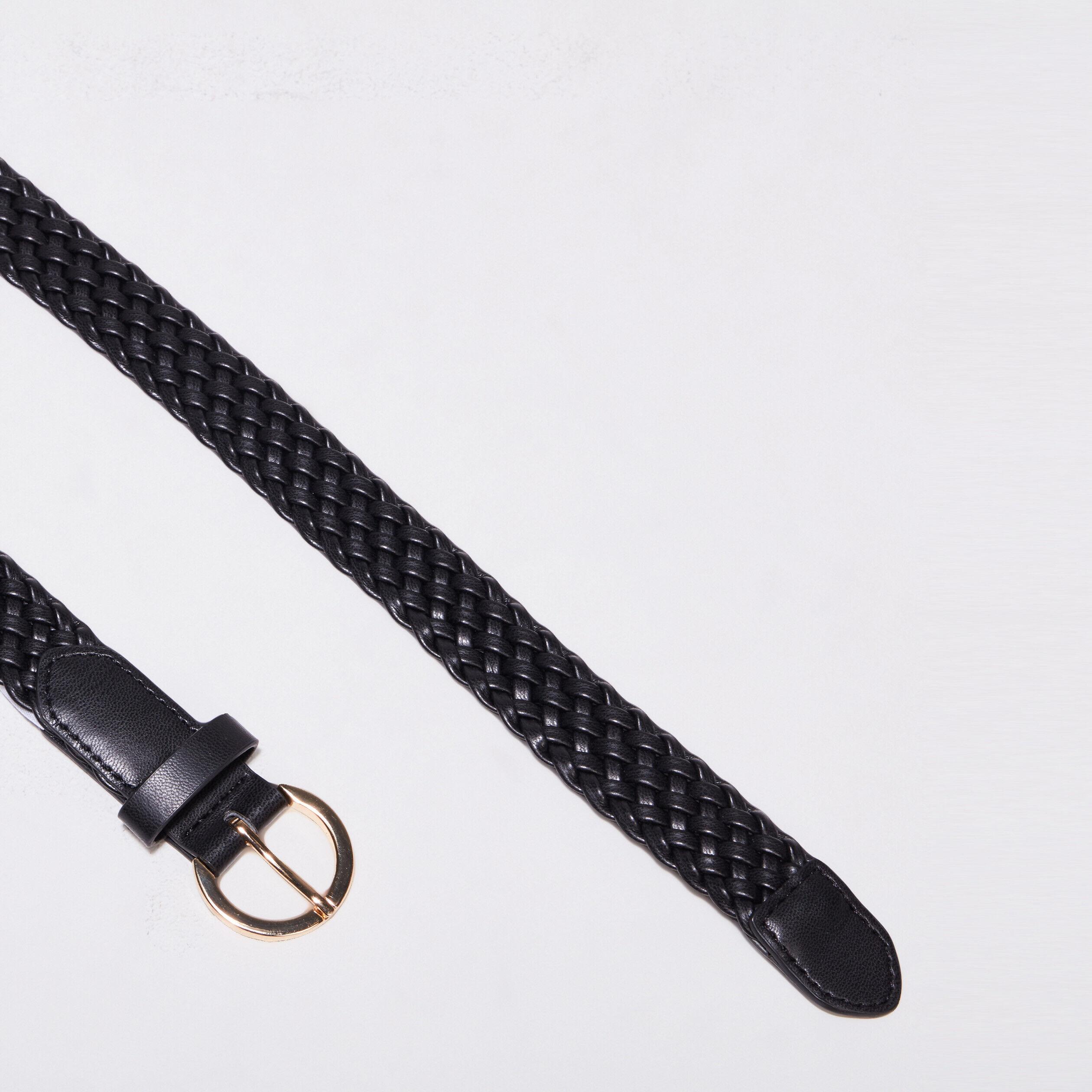 Ceinture tressée noir femme | Cache Cache