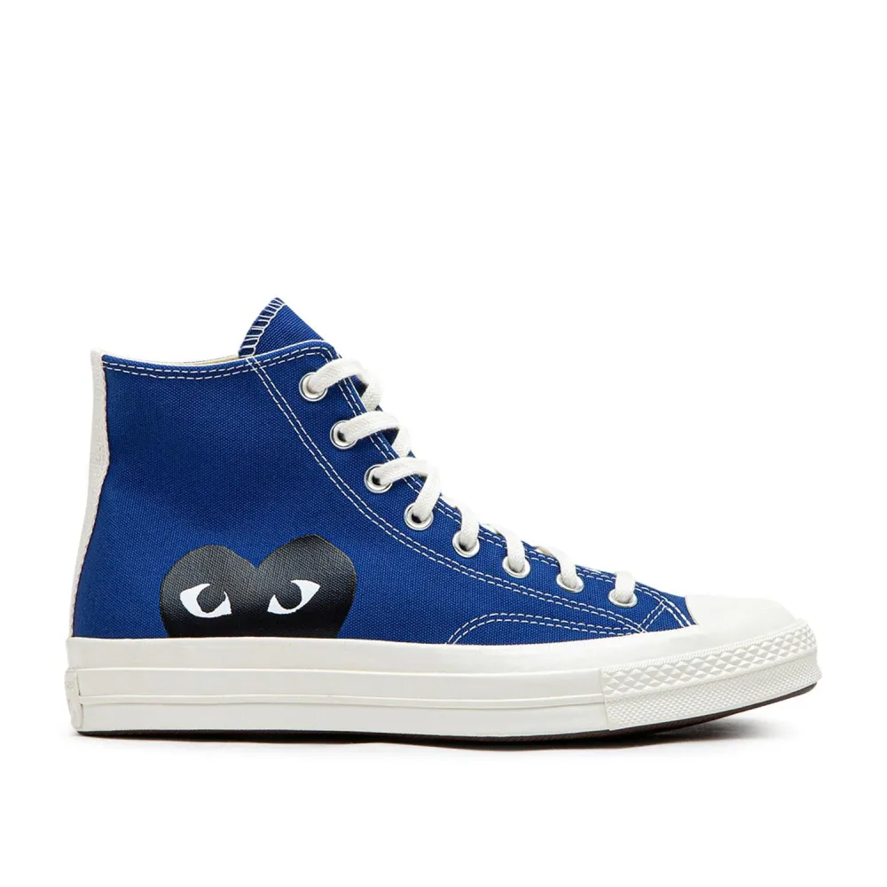 Converse x big heart chuck taylor all star 70 high blue quartz 171846CSP39 / schwarz