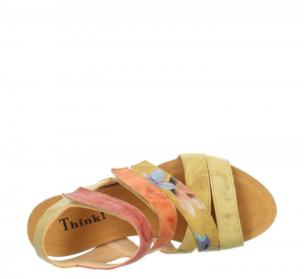 TRAUDI Sandalette - Ananas/Kombi