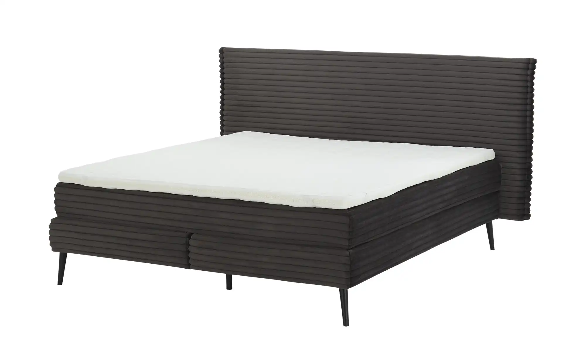 Twist Boxspringbett mit flauschigem Mega-Cordbezug Harper