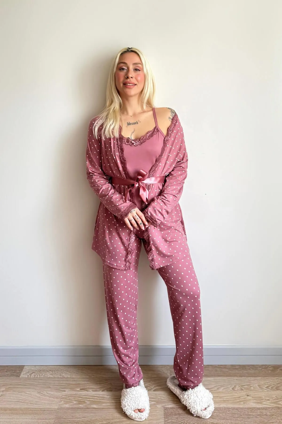 Pijamaevi  Pyjama set - Rosa - Muster