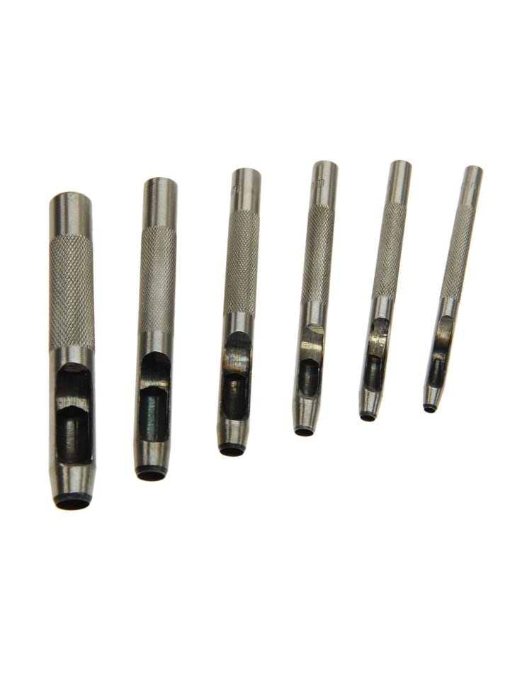 Corvus Lochstanzen-Set, 3-8 mm für Kinder in silber günstig kaufen onesize