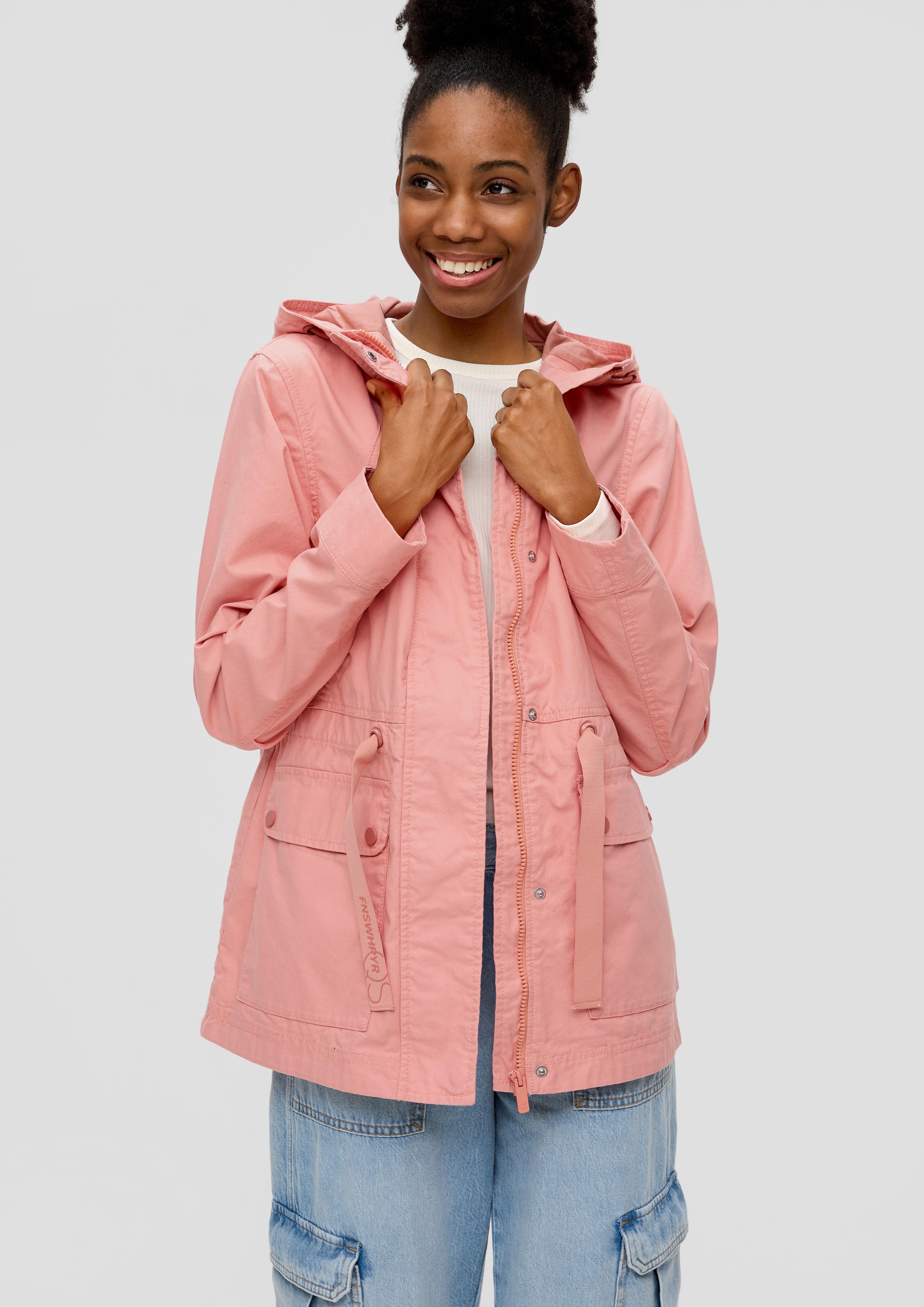Kapuzenjacke mit Durchzugskordel  2140315-2108