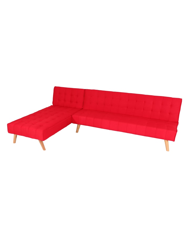 MCW Ecksofa K38 Liegefläche links/rechts, Rot günstig kaufen onesize