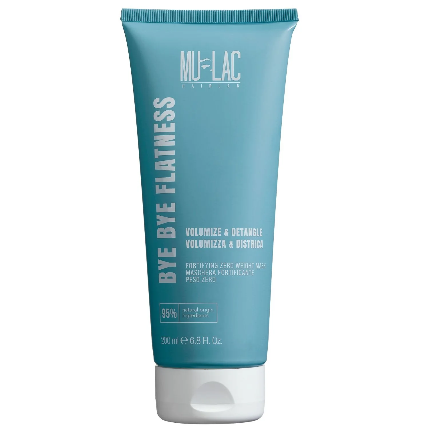 Hairlab BYE BYE FLATNESS Učvršćujuća maska za kosu bez masnoće - Maska za volumen