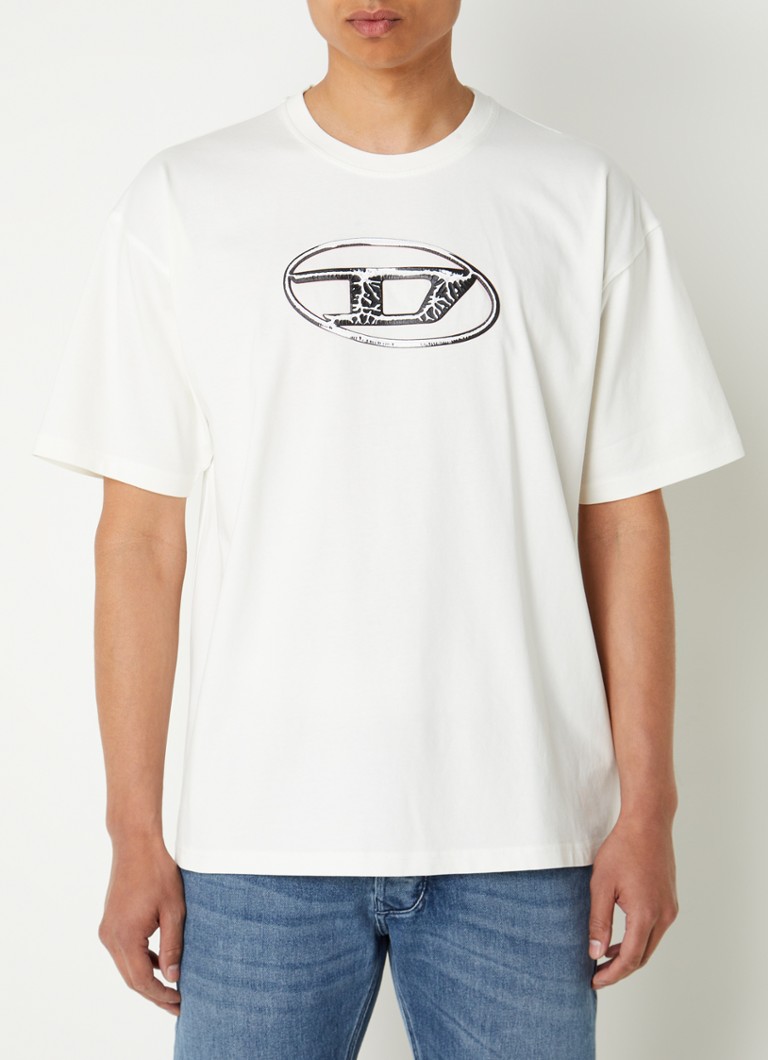 Tricou Diesel T-Boxt-Q22 cu logo imprimat