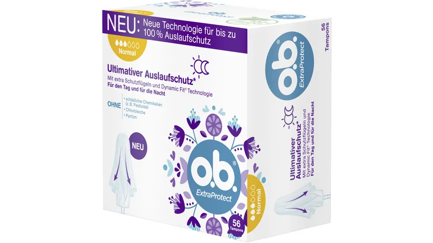 O.B. Tampons ExtraProtect Normal