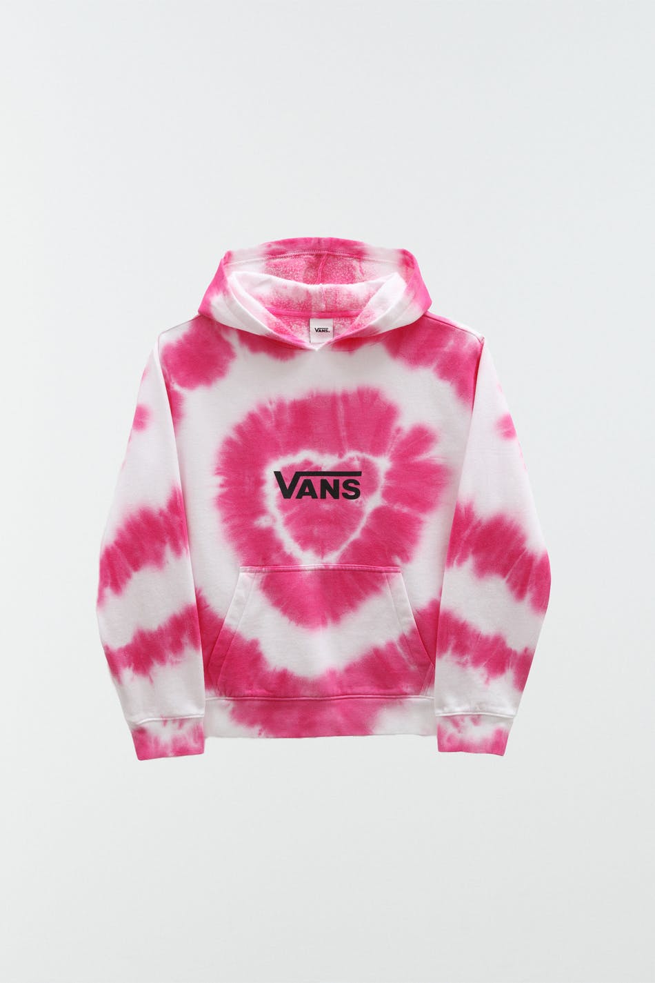 Tie dye heart hoodie