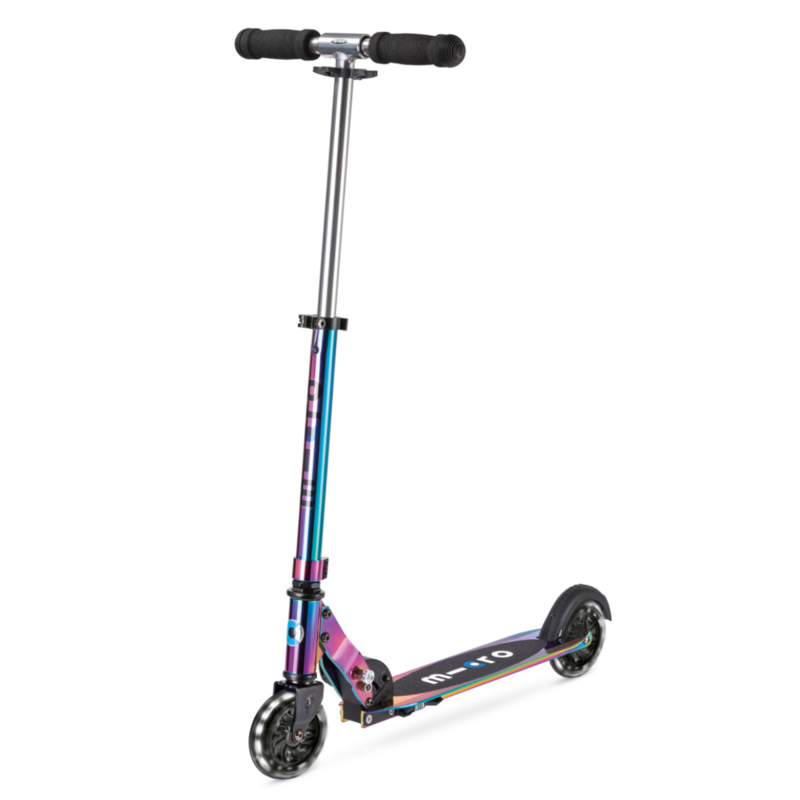 Trottinette 2 roues lumineuses pliable – Micro Sprite LED Néochrome